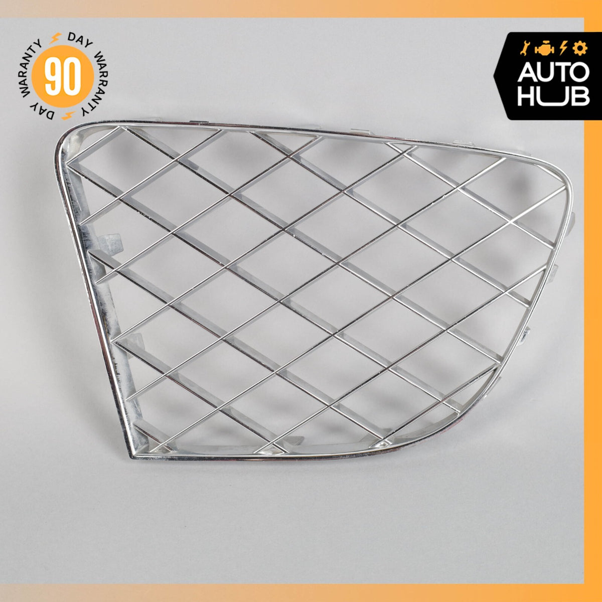 12-15 Bentley Continental GTC GT Front Right Bumper Center Mesh Grille OEM 71k - photo 3