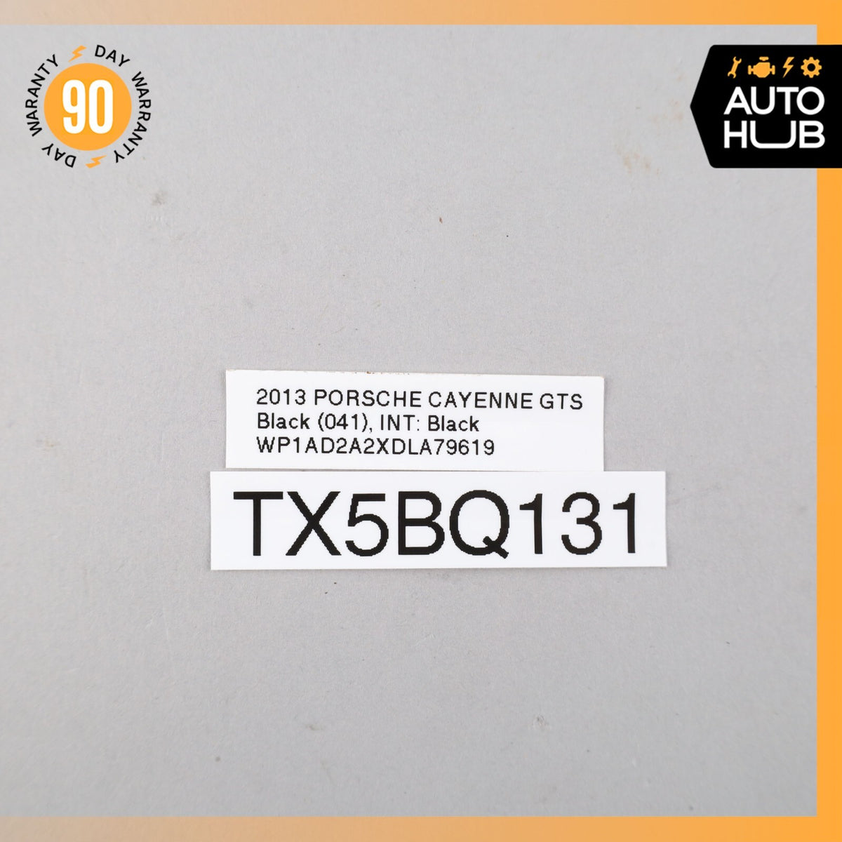 11-14 Porsche Cayenne 958 GTS Sun Visor Sunvisor Front Right Side Suede OEM 82k - photo 16
