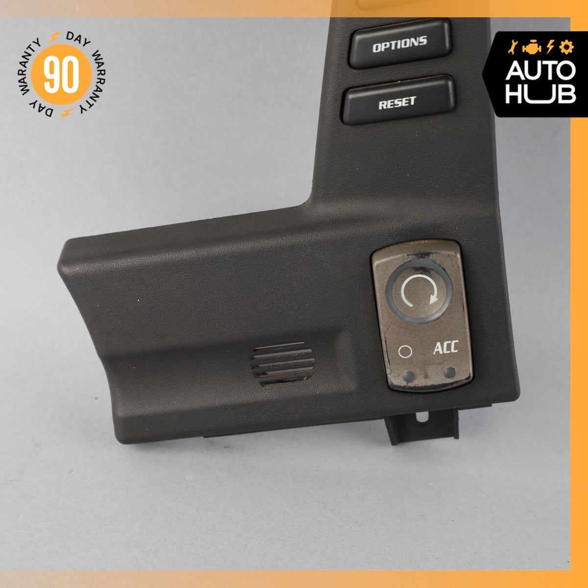 04-09 Cadillac XLR Information Display Switch & Push Start Button Black OEM - photo 3