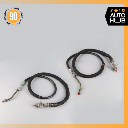 00-04 Aston Martin DB7 Left & Right Side Feed Fuel Line Pipe Hose Set OEM 23k - photo 1
