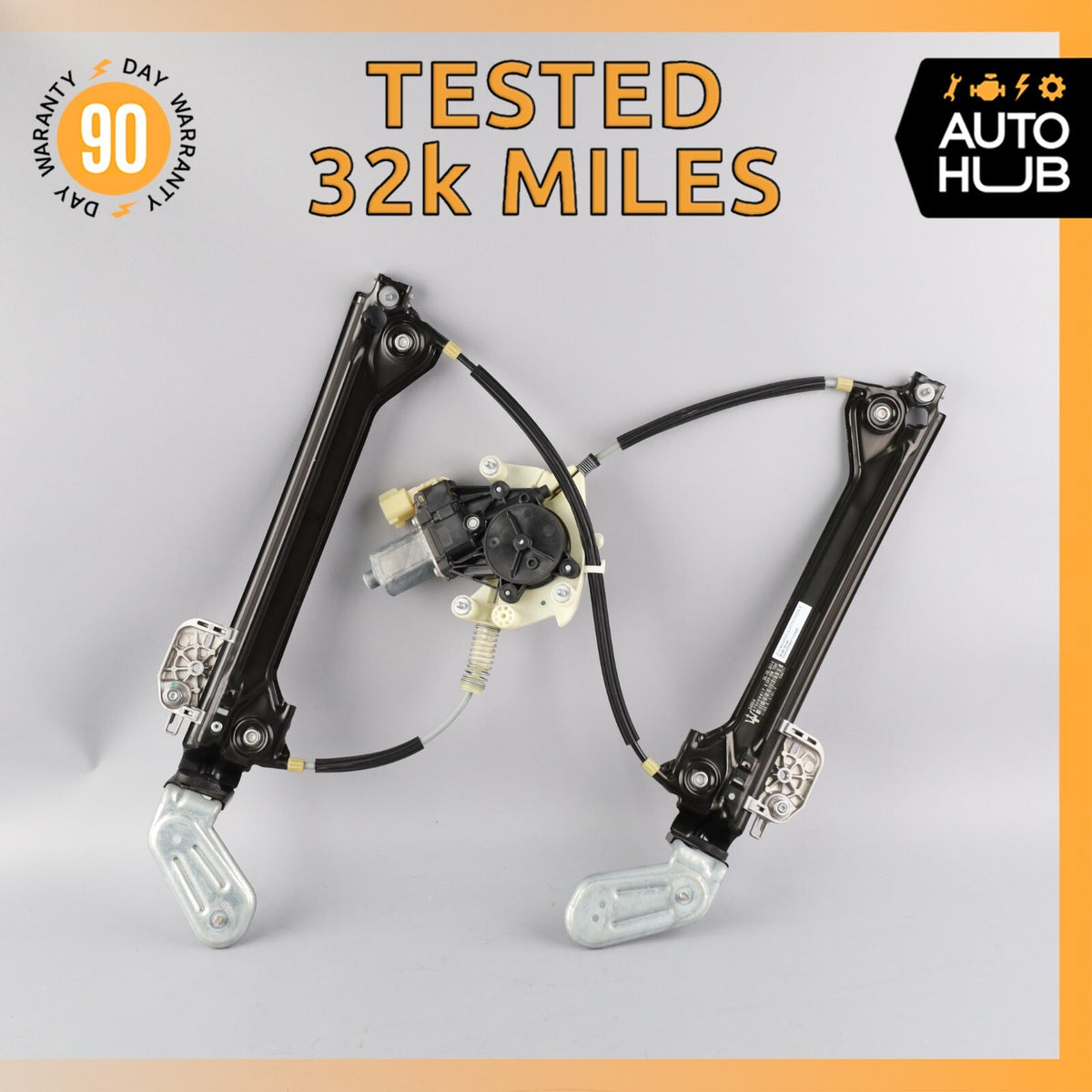 14-22 Maserati Quattroporte M156 Rear Right Side Window Regulator Motor OEM 32k - photo 1
