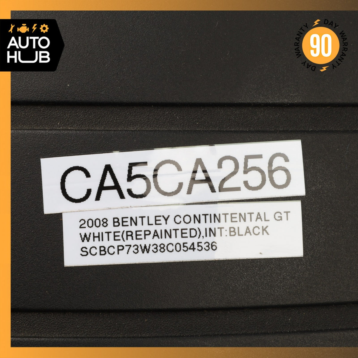 03-13 Bentley Continental GT Left Side Air Intake Cleaner Box OEM - photo 24