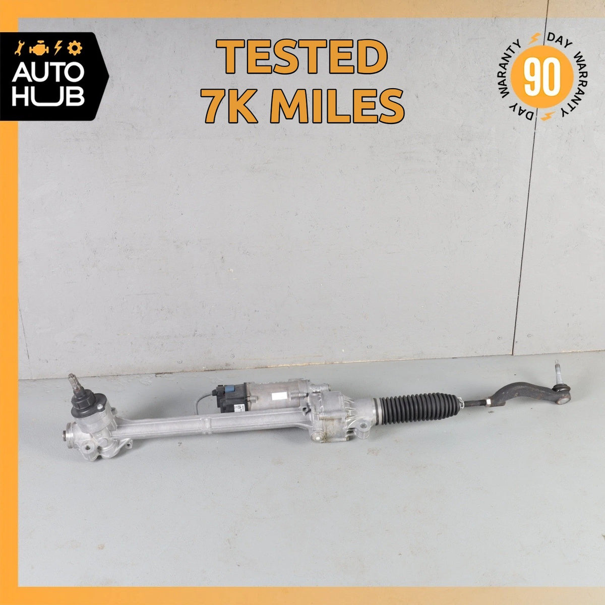 17-19 Chevrolet Corvette Gran Sport Electric Power Steering Rack & Pinion OEM 7k - photo 1