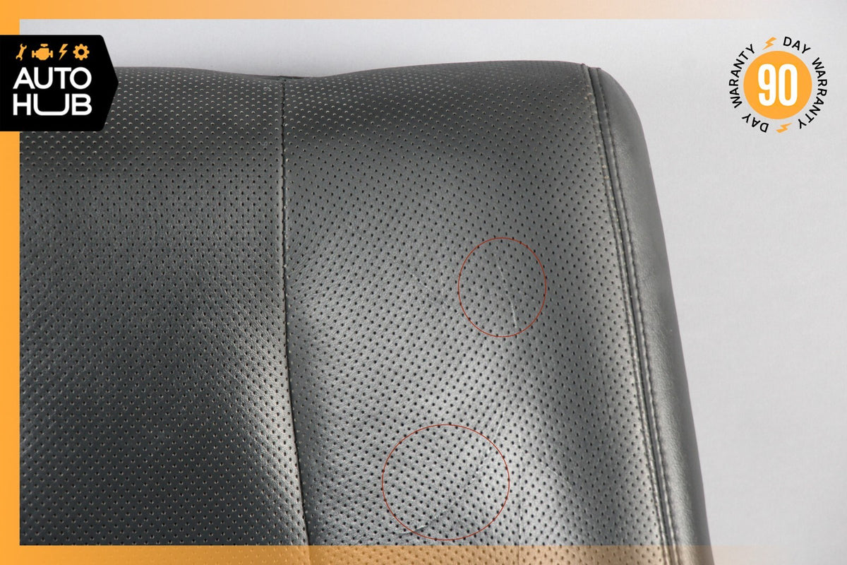 03-06 Mercedes W220 S600 Front Left or Right Top Upper Seat Cushion Black OEM - photo 7