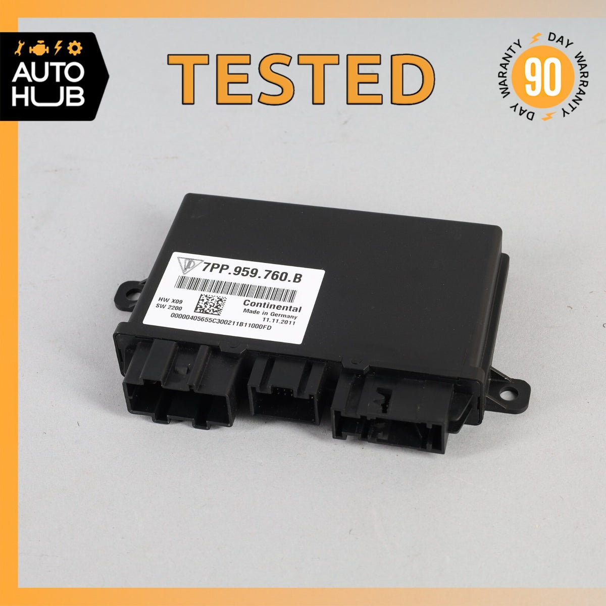 Porsche Cayenne S 958 Front Left or Right Side Seat Control Module OEM - photo 1