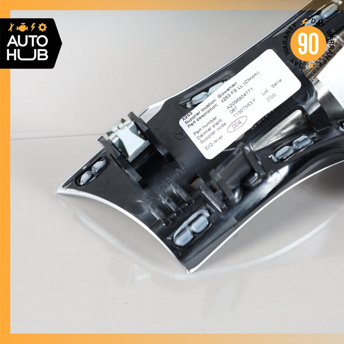 15-20 Mercedes X253 GLC300 C300 Front Left Dashboard Trim Panel Bezel OEM - photo 7