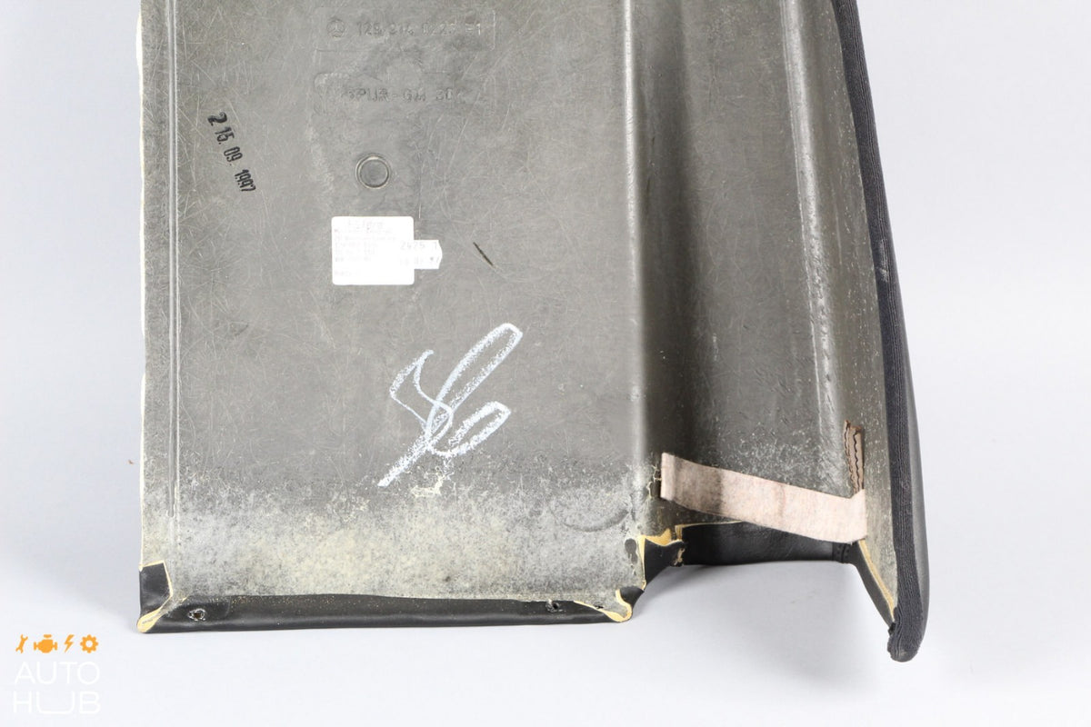 90-02 Mercedes R129 SL600 500SL Seat Backrest Cover Panel Trim Right Side Black - photo 3