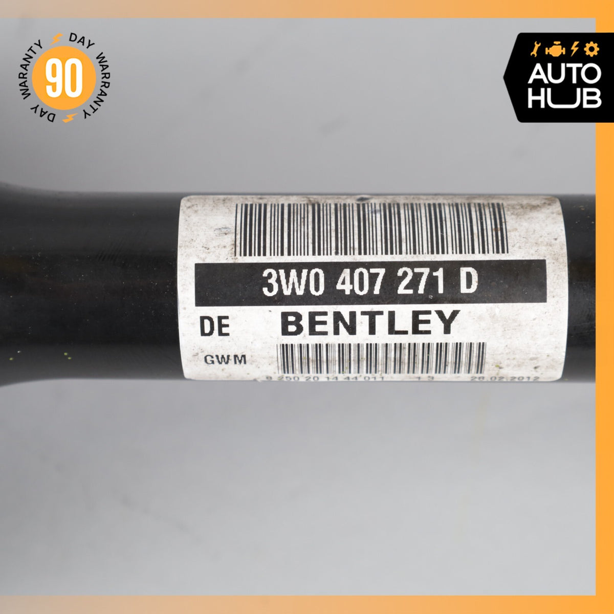 12-18 Bentley Continental GTC Flying Spur CV Axle Shaft Front Left Side OEM 71k - photo 6
