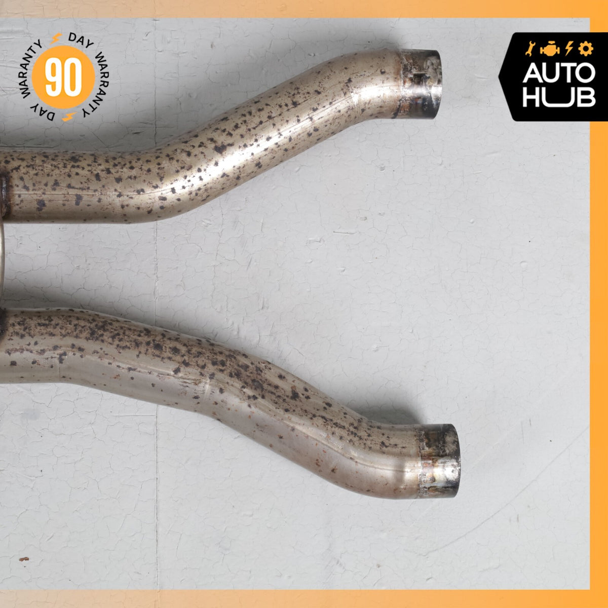 Bentley Continental GTC 6.0L Middle Exhaust Downpipe Left & Right Side OEM 60k - photo 12