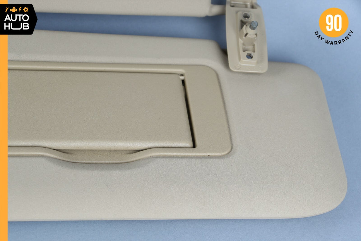 06-12 Mercedes W164 ML63 AMG ML350 ML450 Sun Visor Sunvisor Right Side Beige OEM - photo 11