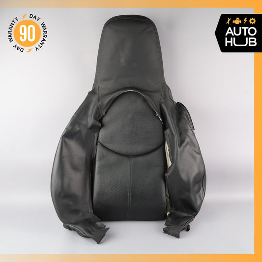 07-12 Porsche Boxster Cayman 987 Front Left Side Seat Upper Cushion Black OEM - photo 1