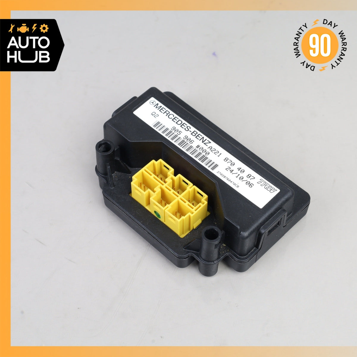 07-13 Mercedes W221 S600 S450 S63 AMG Front Right Side Seat Occupancy Sensor OEM - photo 1