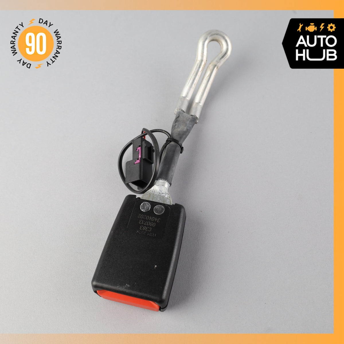 08-19 Maserati GranTurismo M145 Rear Right or Left Side Seat Belt Buckle OEM 11k - photo 7