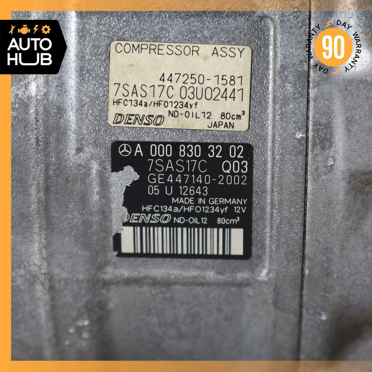 16-23 Mercedes W238 E400 C43 GLC43 E43 AMG A/C Air Conditioning Compressor OEM - photo 11