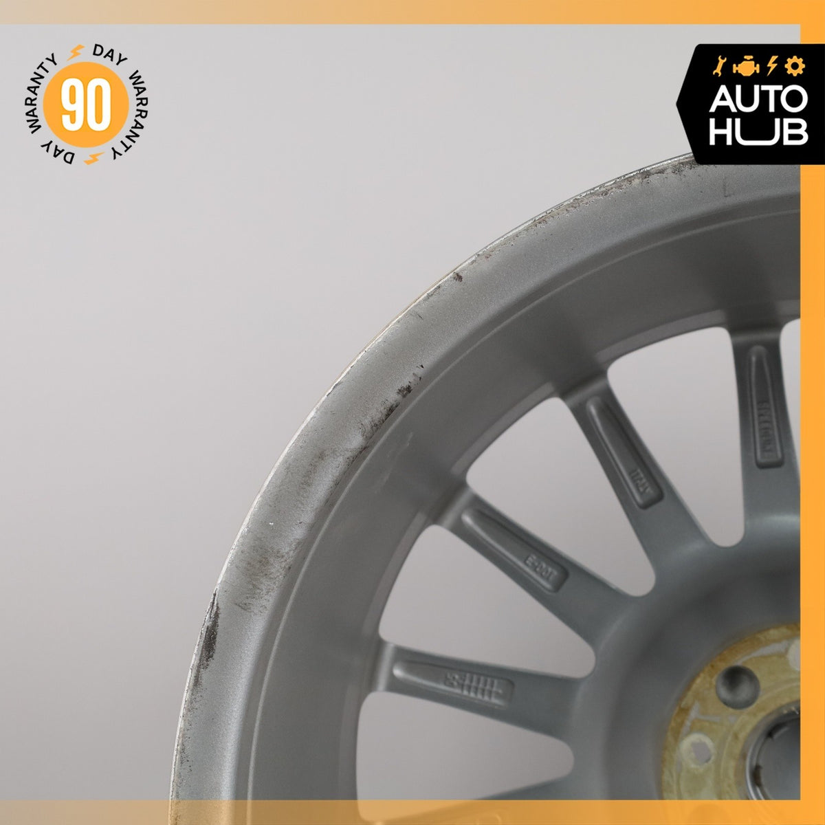 Aston Martin DB9 8.5 x 19 19" Front Wheel Rim Silver 4G431007FA OEM - photo 8