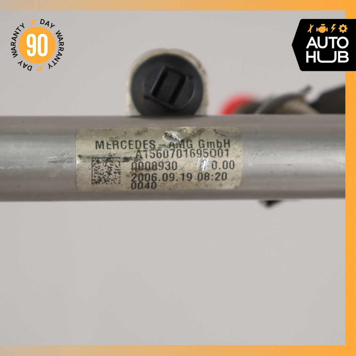 Mercedes W211 E63 SL63 CL63 AMG Engine Fuel Injector Rail w/ Injectors OEM - photo 19