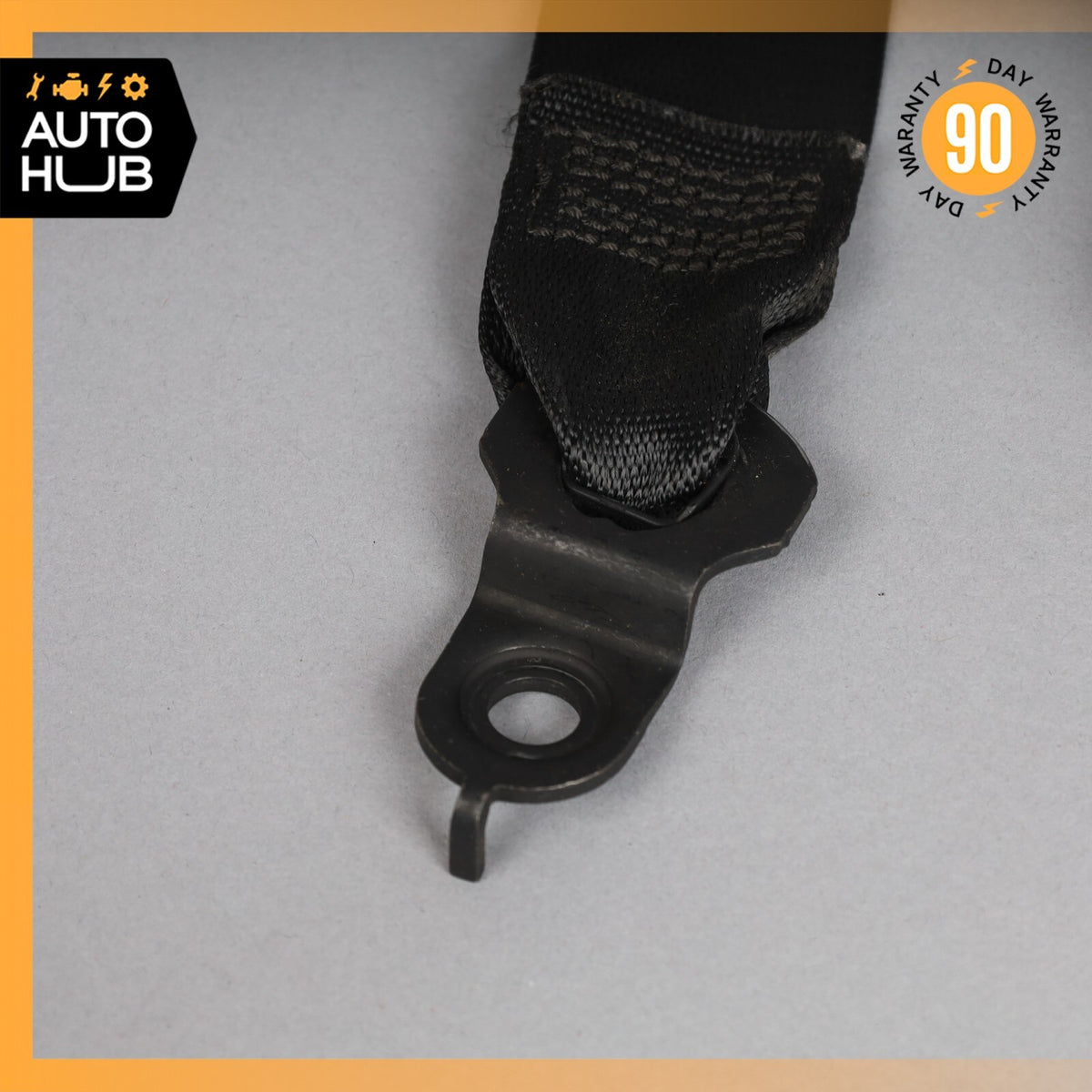 07-09 Mercedes W211 E550 E350 CLS550 Front Left Driver Side Seat Belt Black OEM - photo 9