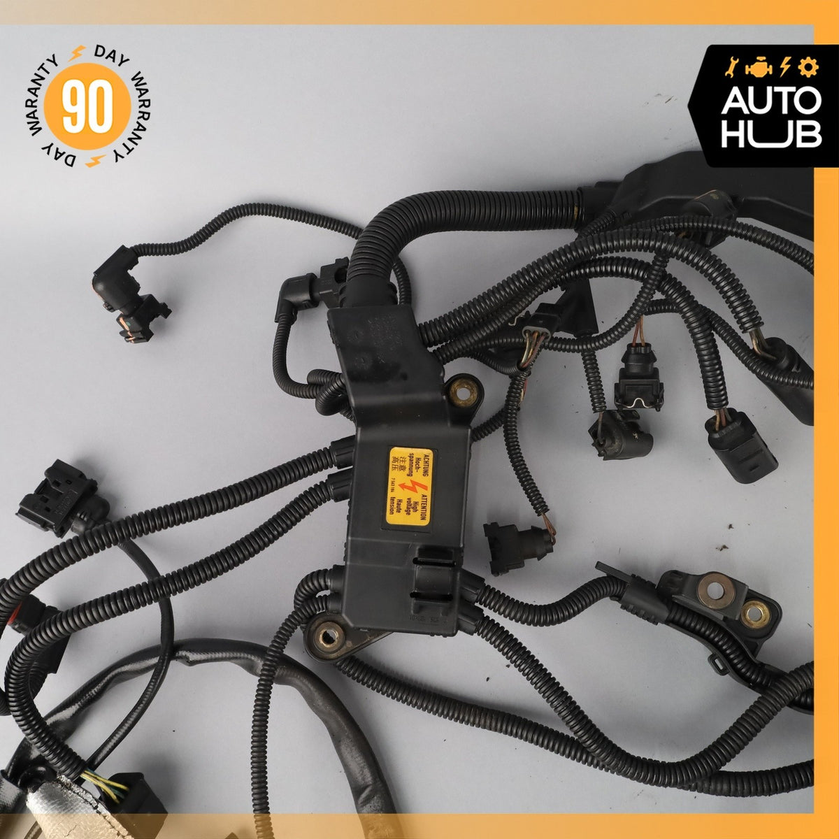 10-11 BMW E70 X5 X6 N63 4.4L V8 Engine Motor Wire Wiring Harness 7601309 OEM - photo 5