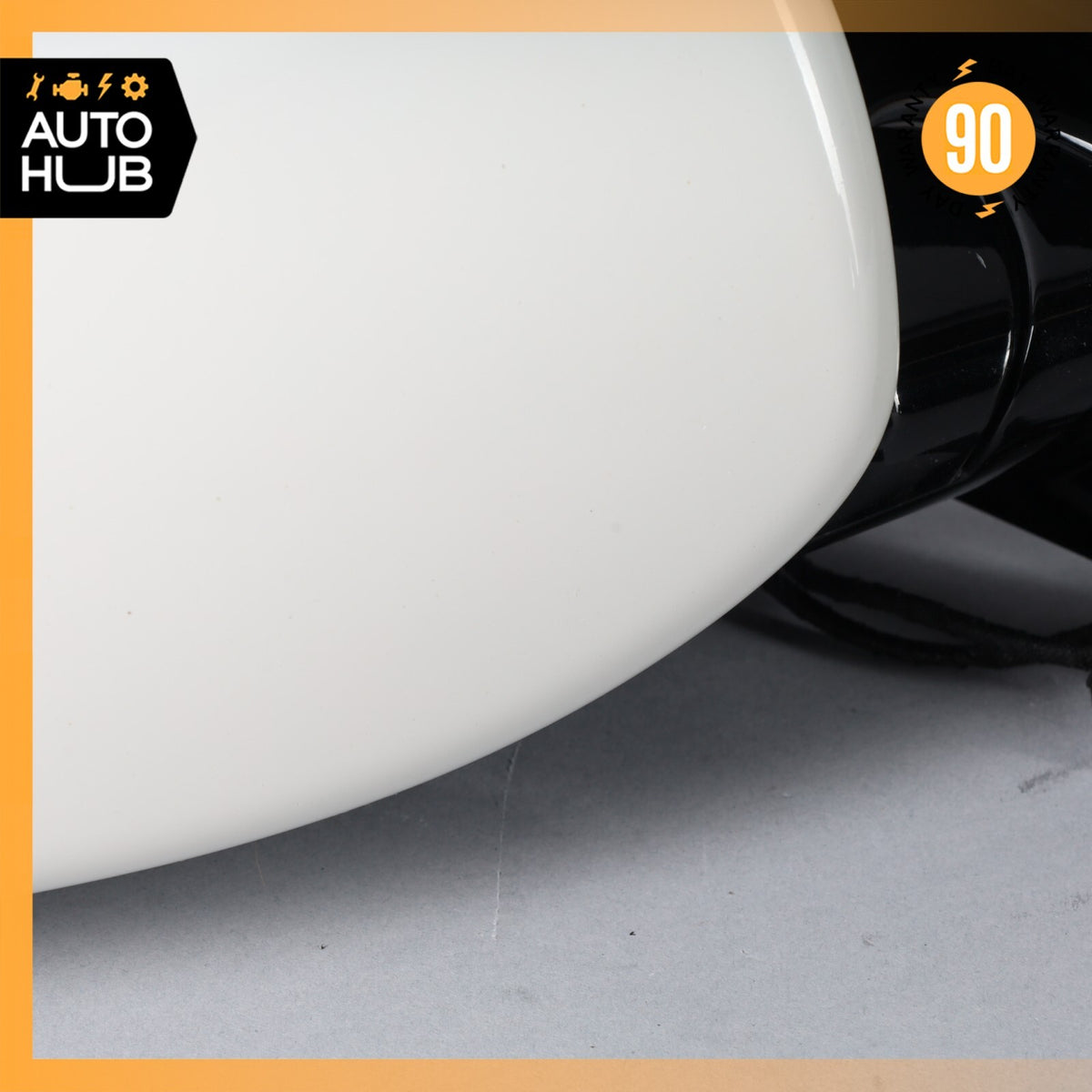 06-10 BMW E64 650i Right Side Rear View Door Mirror Alpine White OEM 65k - photo 12