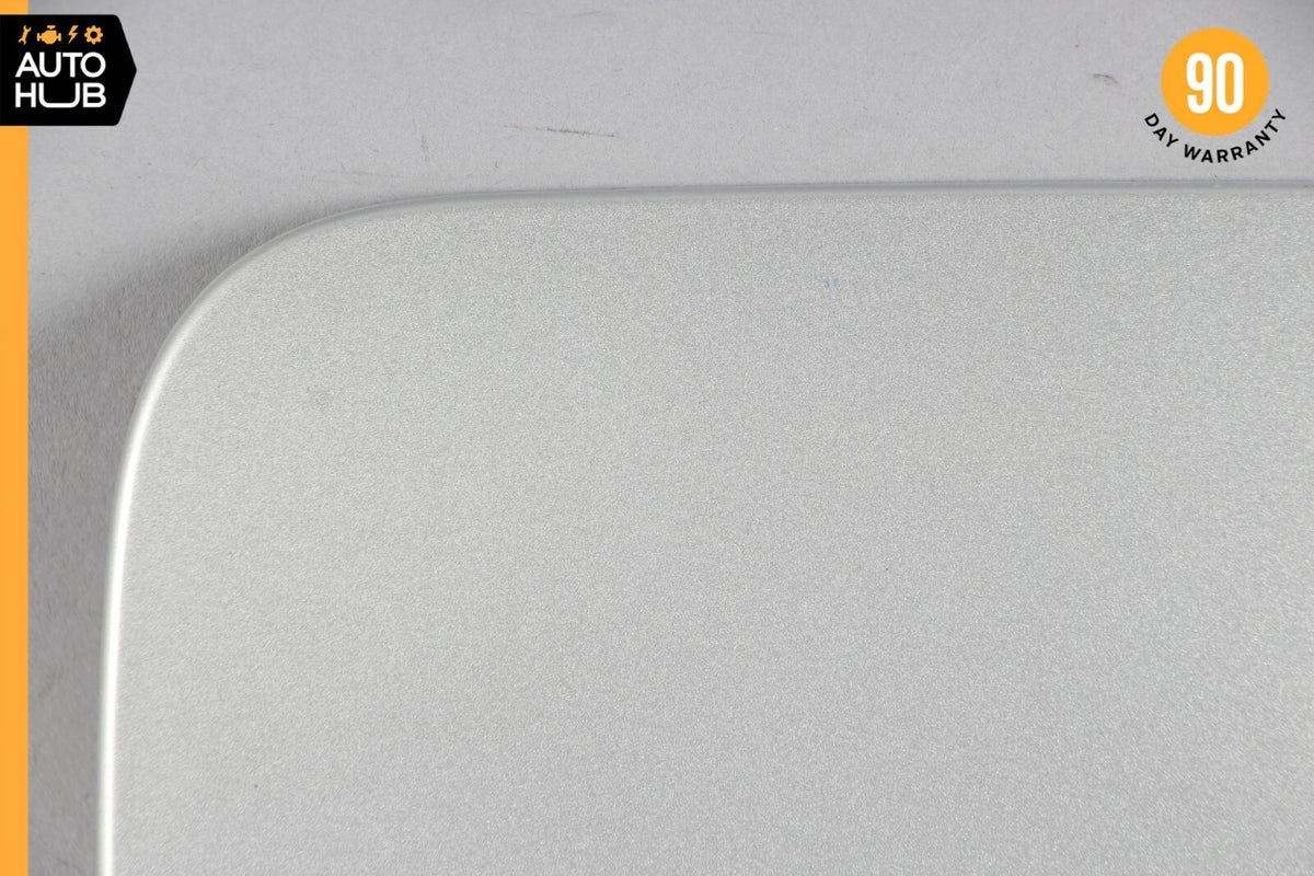 07-13 Mercedes W221 S400 S550 Fuel Door Lid Gas Tank Cover Silver OEM - photo 2