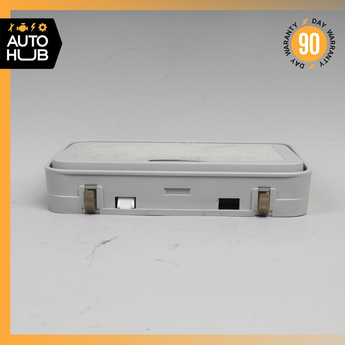 07-13 Mercedes W221 S600 S63 AMG Rear Overhead Vanity Mirror Suede Gray OEM - photo 2