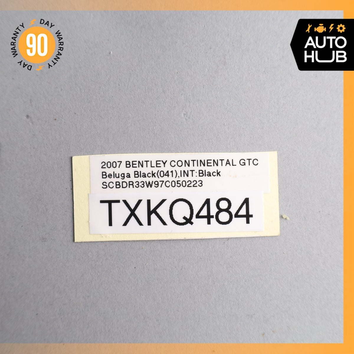 07-11 Bentley Continental GTC GT Front Left Side Seat Upper Back Cushion OEM 62k - photo 22