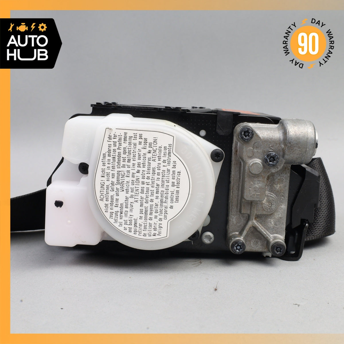 07-14 BMW E70 X5 X6 Front Right Side Seat Belt Retractor OEM - photo 12