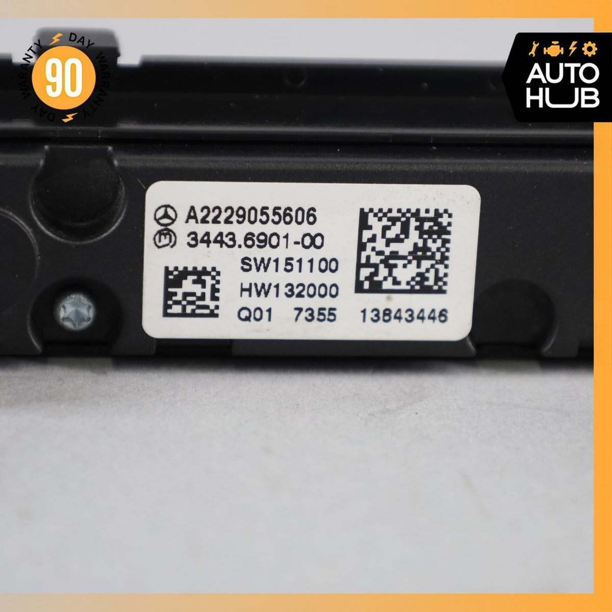 Mercedes W222 S450 Dash Dashboard Line Assist Switch 2229055606 OEM - photo 11