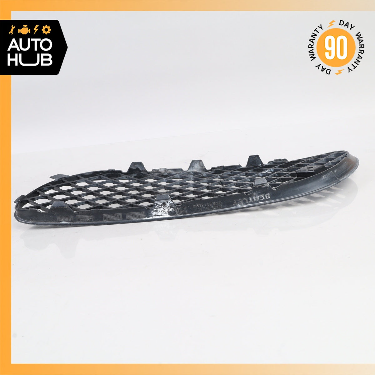 03-10 Bentley Continental GTC Front Bumper Right Side Mesh Grill OEM - photo 9