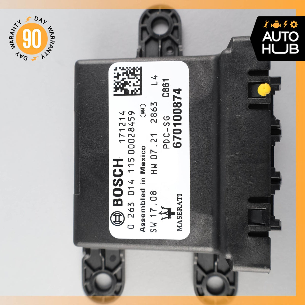 17-20 Maserati Levante M161 Park Parking Assist Control Module 670100874 OEM 64k - photo 8