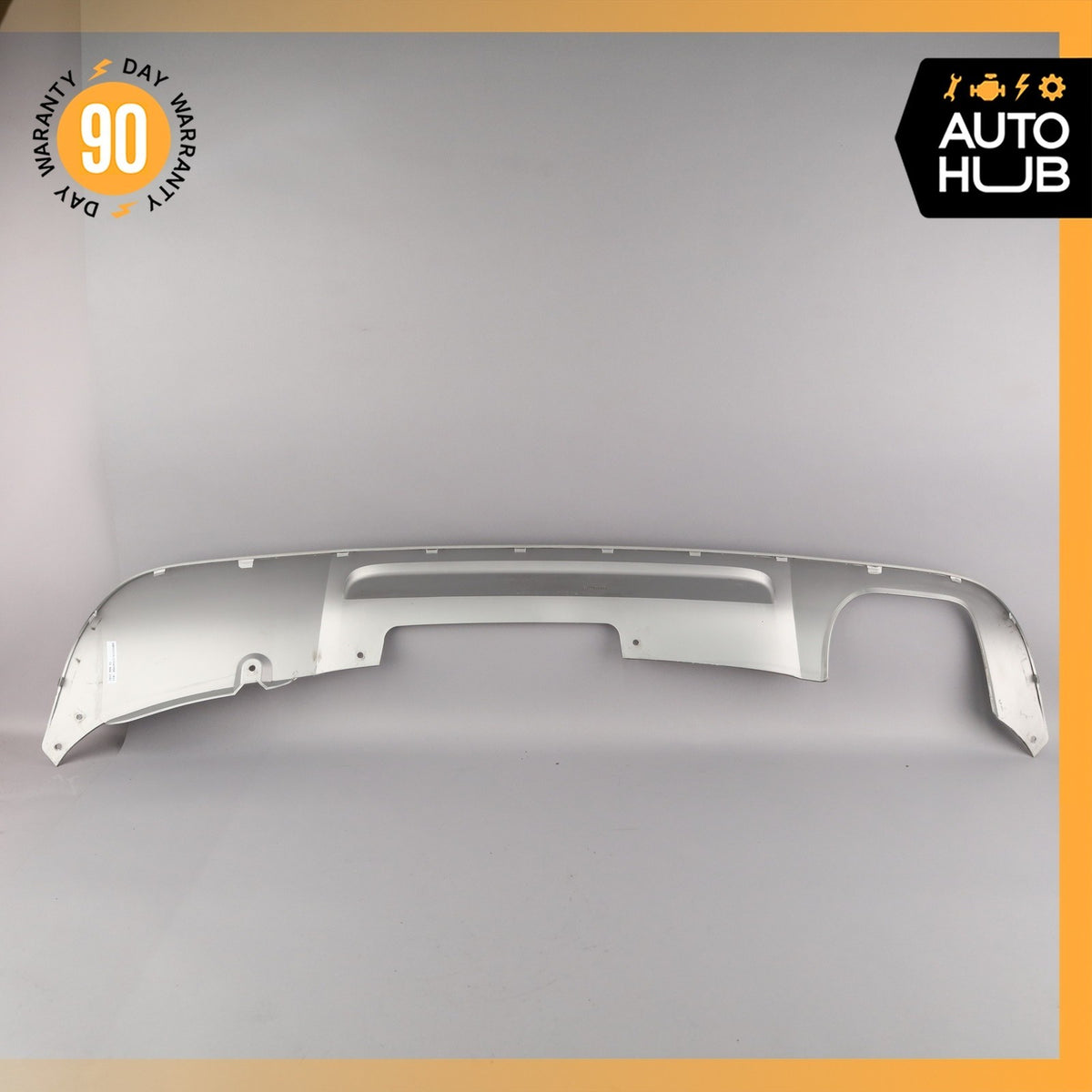 13-15 BMW E84 X1 Rear Bumper Skid Plate Diffuser Cover Panel OEM - photo 12