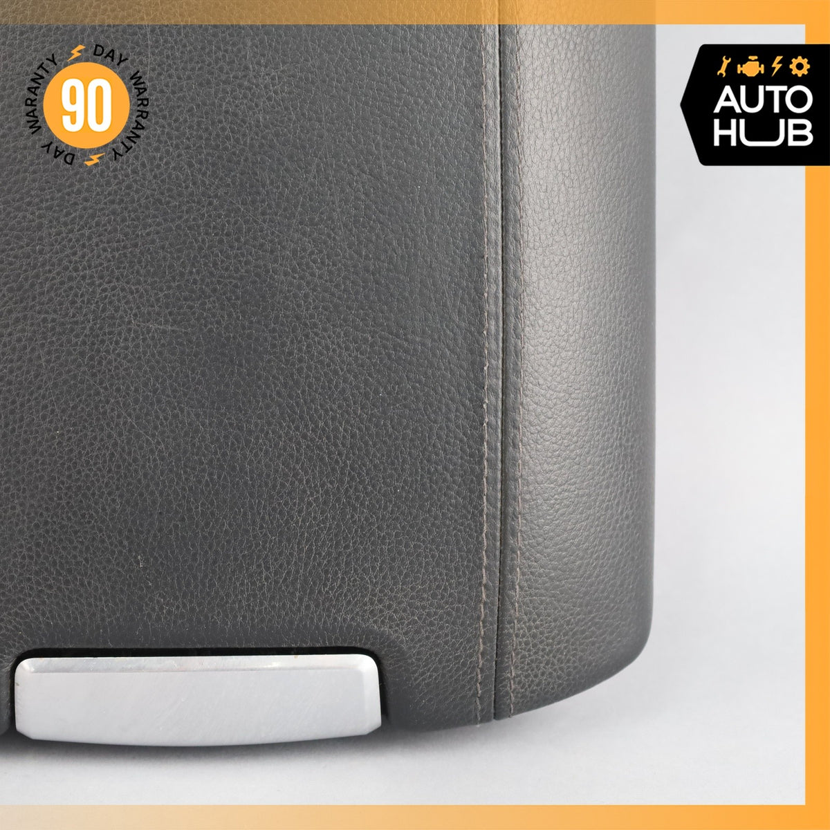 11-14 Porsche Cayenne 958 Center Console Arm Rest Armrest Cover Black OEM - photo 6