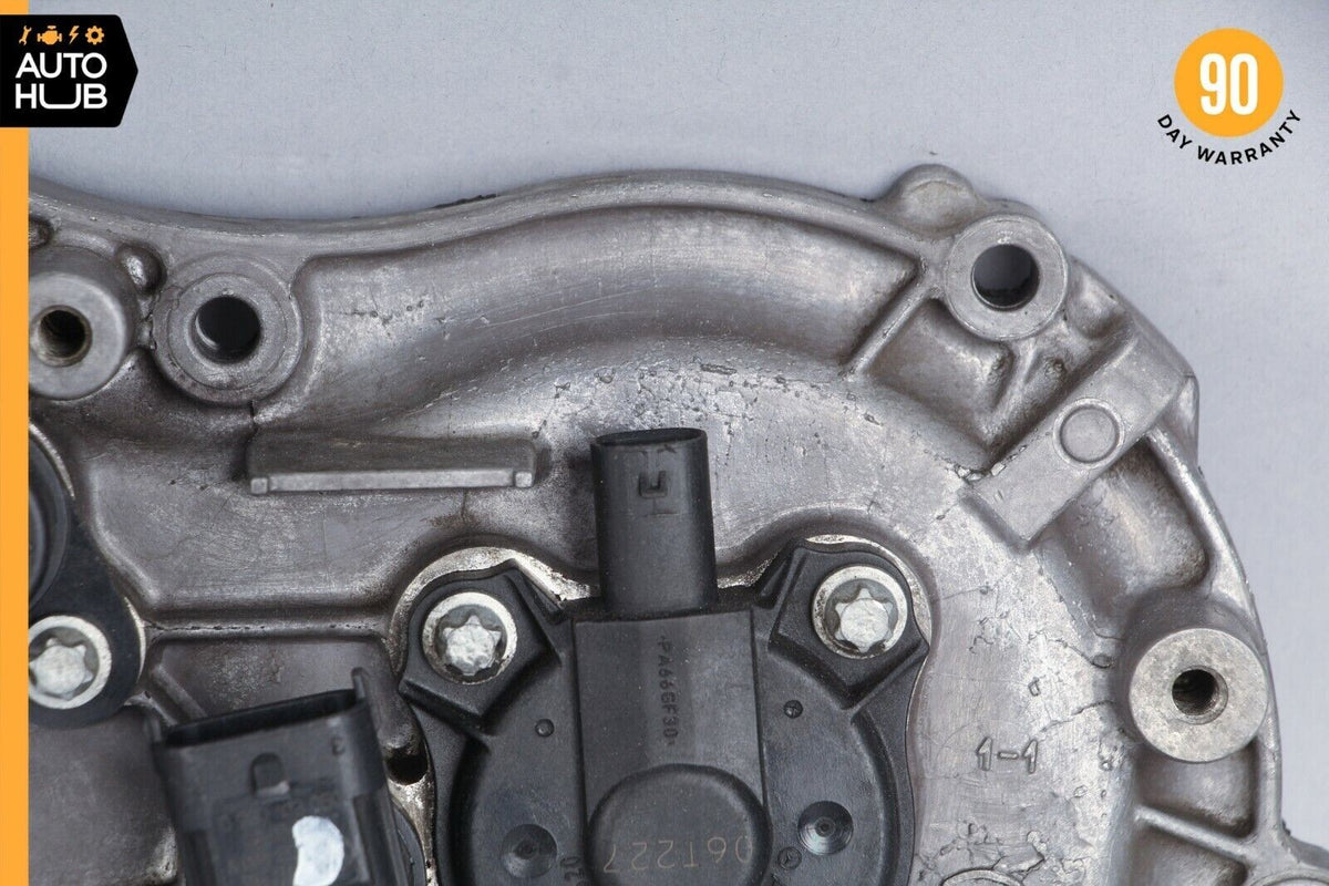 Mercedes W221 S550 E350 Front Left Side Engine Timing Chain Cover Plate OEM - photo 5