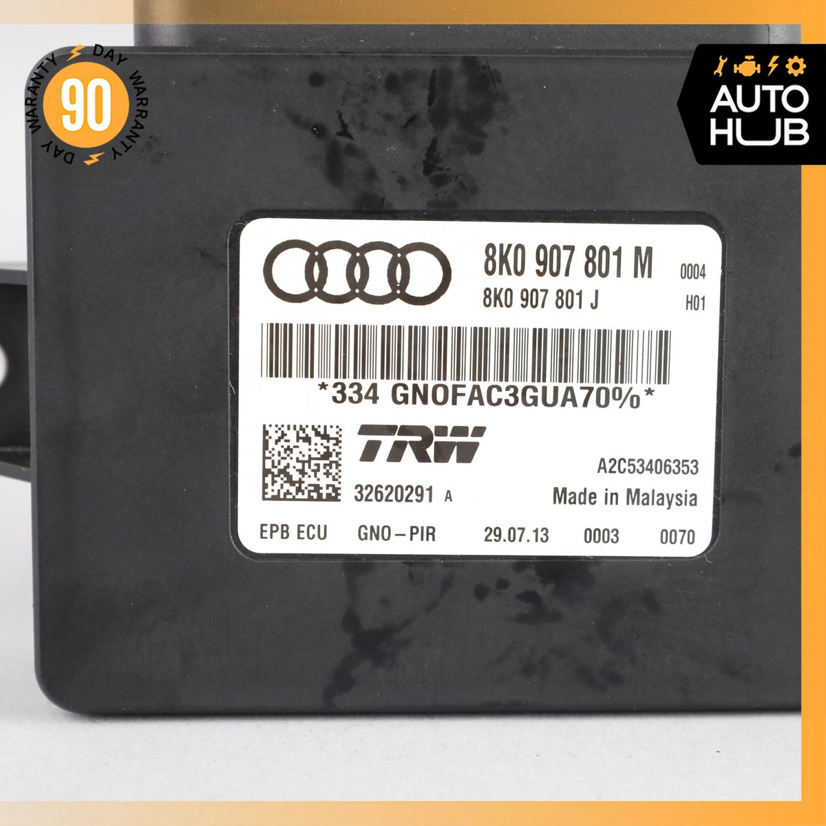 Audi B8.5 S4 Q5 SQ5 Electronic Parking Brake Control Module 8K0907801M OEM - photo 9