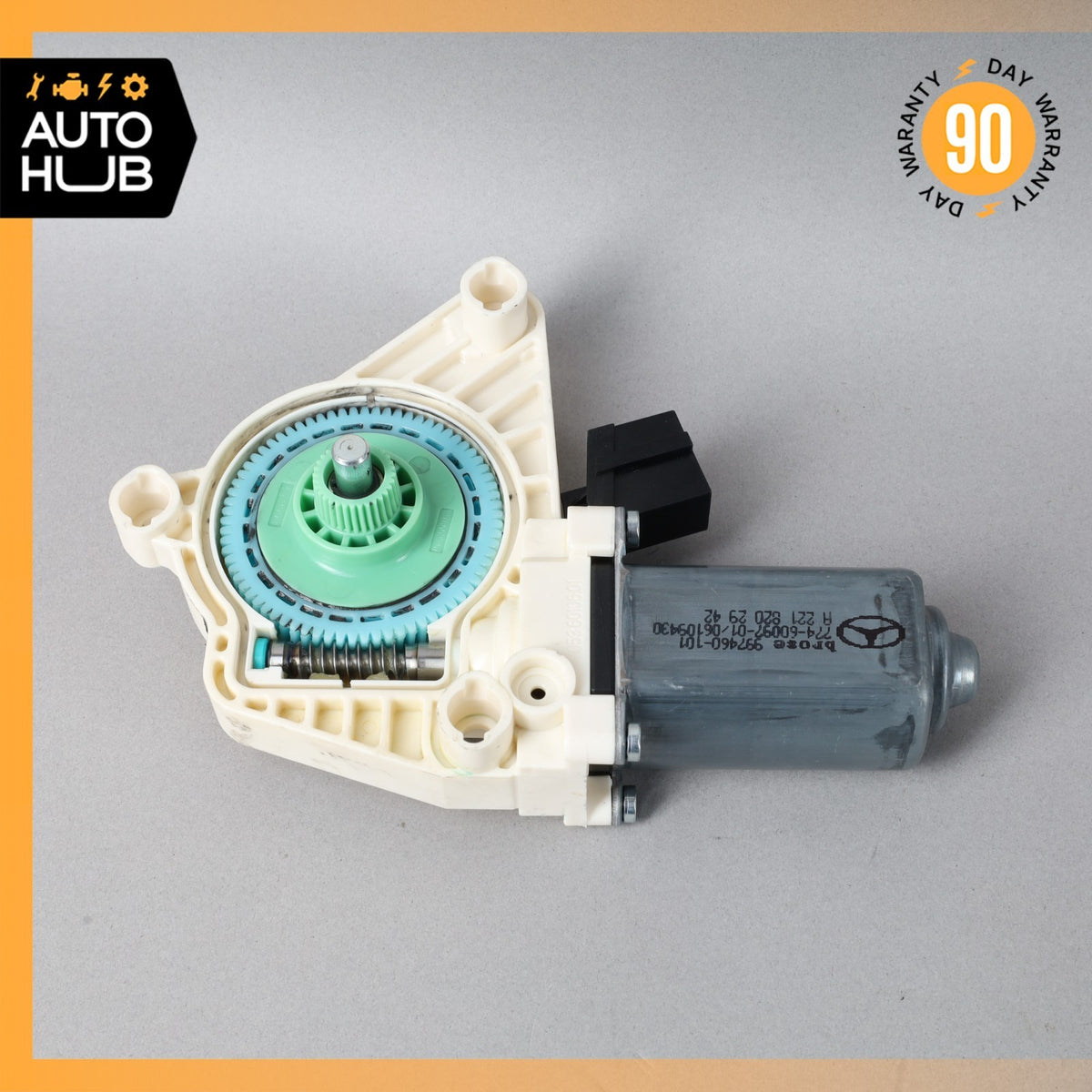 07-13 Mercedes W221 S400 S550 Window Regulator Motor Rear Left Driver Side OEM - photo 5