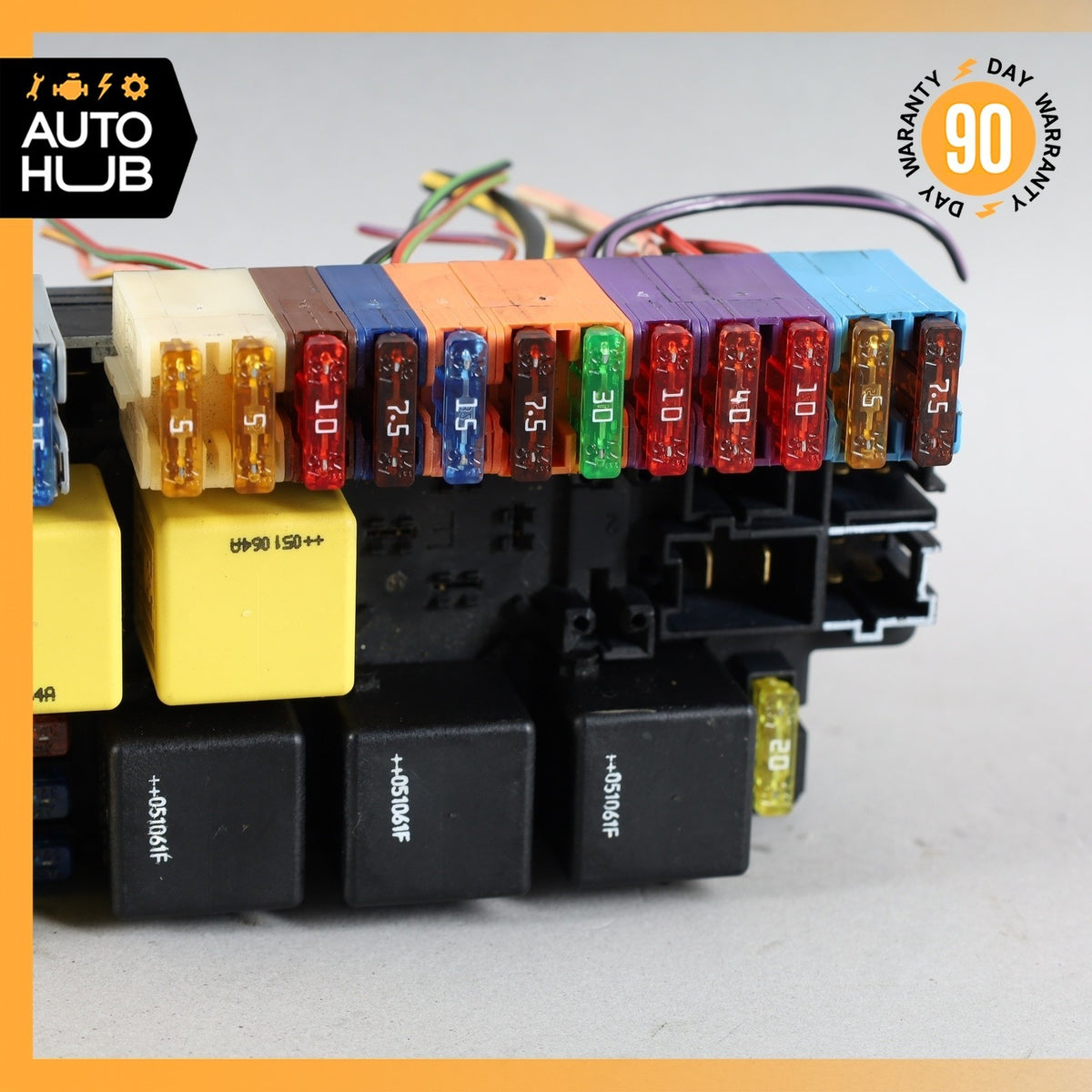 03-12 Mercedes R230 SL500 SL55 AMG Front Left SAM Fuse Box Control Module OEM - photo 4