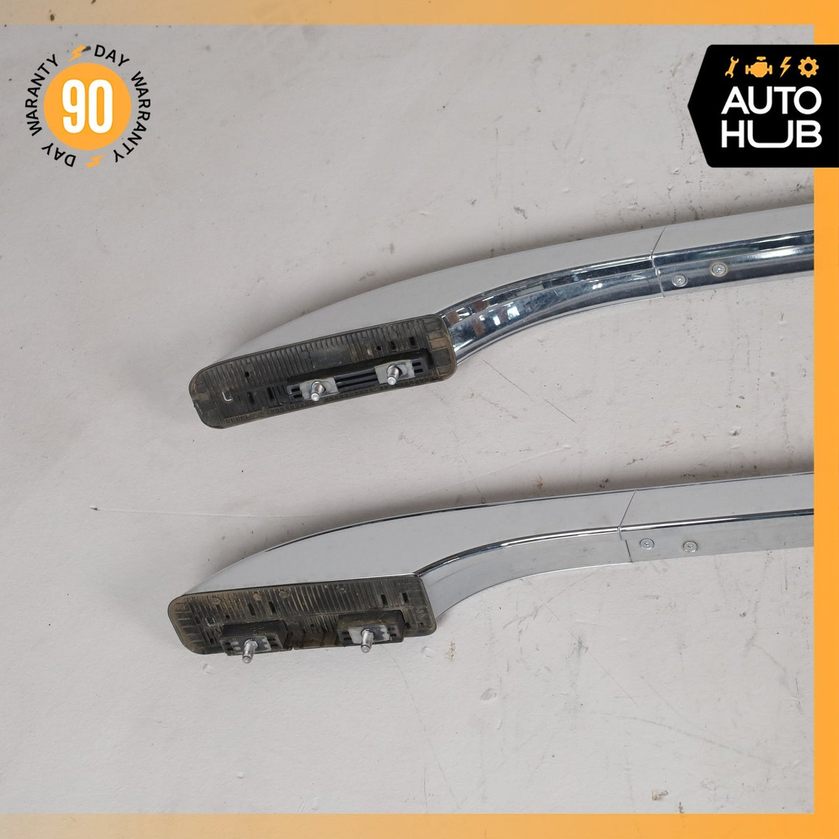 07-12 Mercedes X164 GL350 GL550 Baggage Luggage Roof Rack Rail Crossbar OEM - photo 8