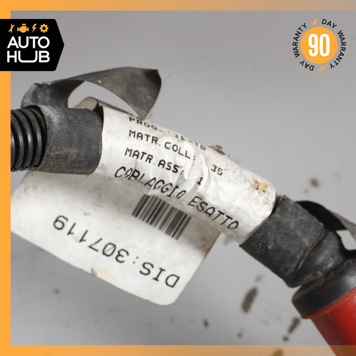 17-21 Maserati Levante S M161 3.0L Engine Alternator Starter Wire Harness OEM - photo 12