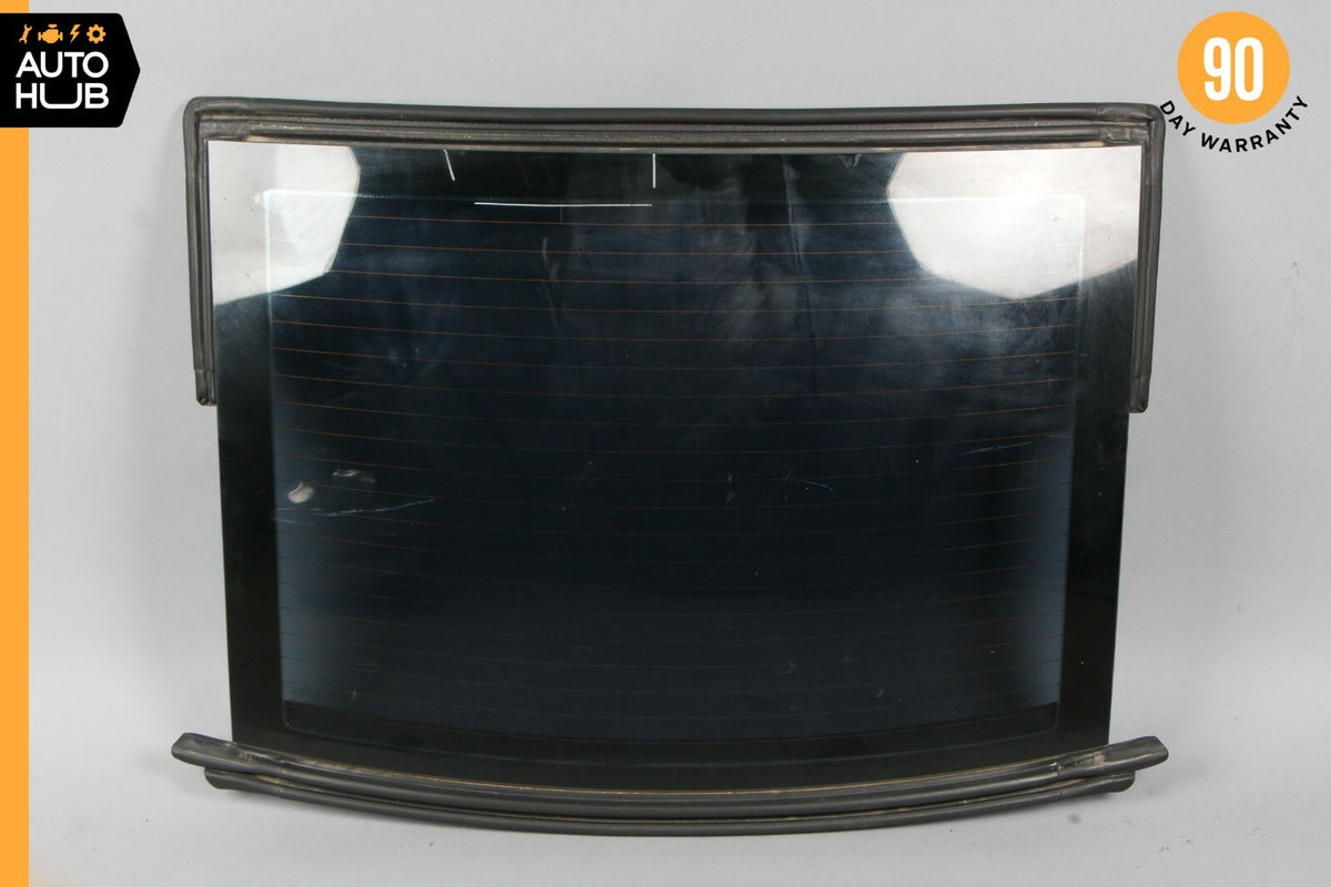 03-12 Mercedes R230 SL500 SL55 AMG Rear Back Windshield Glass Assembly OEM - photo 1