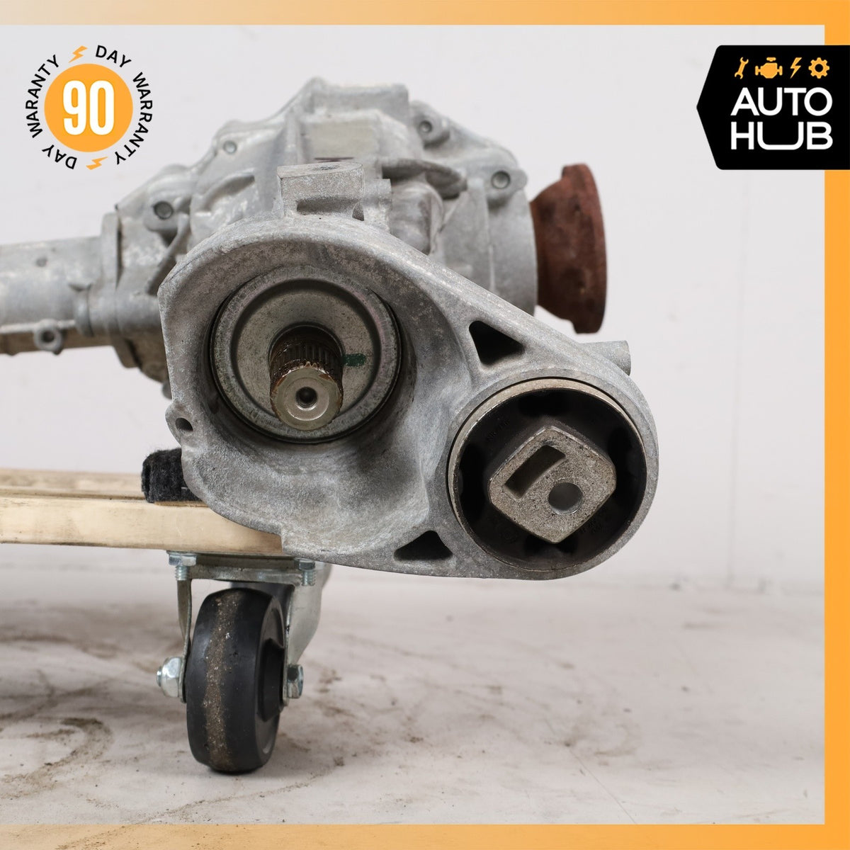 15-18 Porsche Cayenne 958 Turbo Front Differential Axle Carrier Diff OEM 92k - photo 15