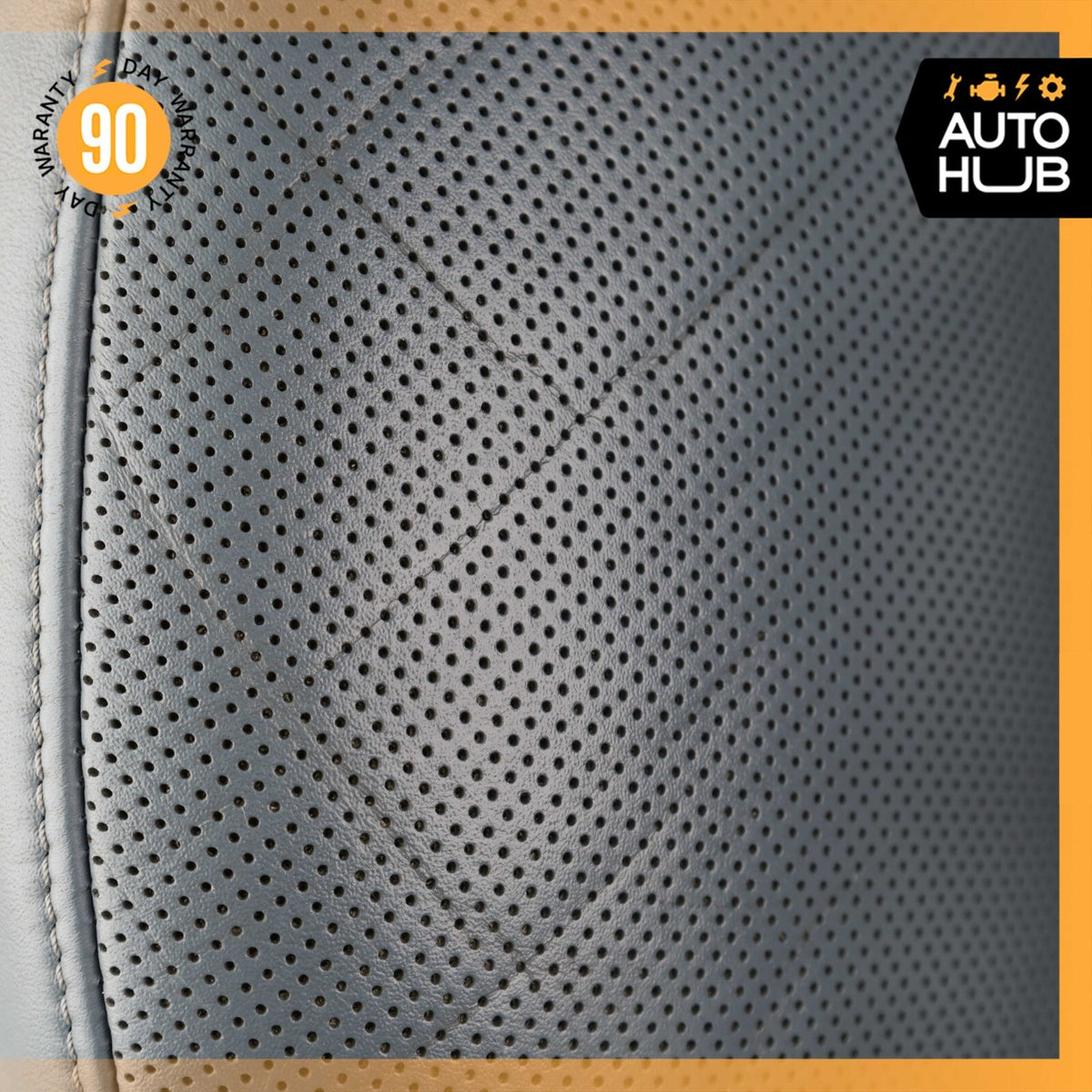 11-18 Porsche Cayenne 958 Front Left Seat Upper Cushion Leather Blue OEM - photo 6