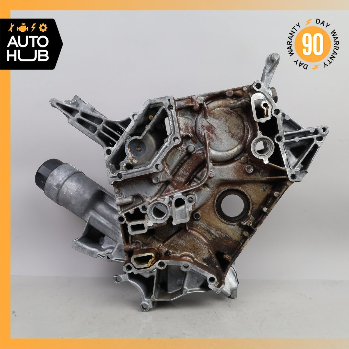 99-06 Mercedes W210 E430 E500 CLK500 Engine Motor Timing Cover OEM - photo 1