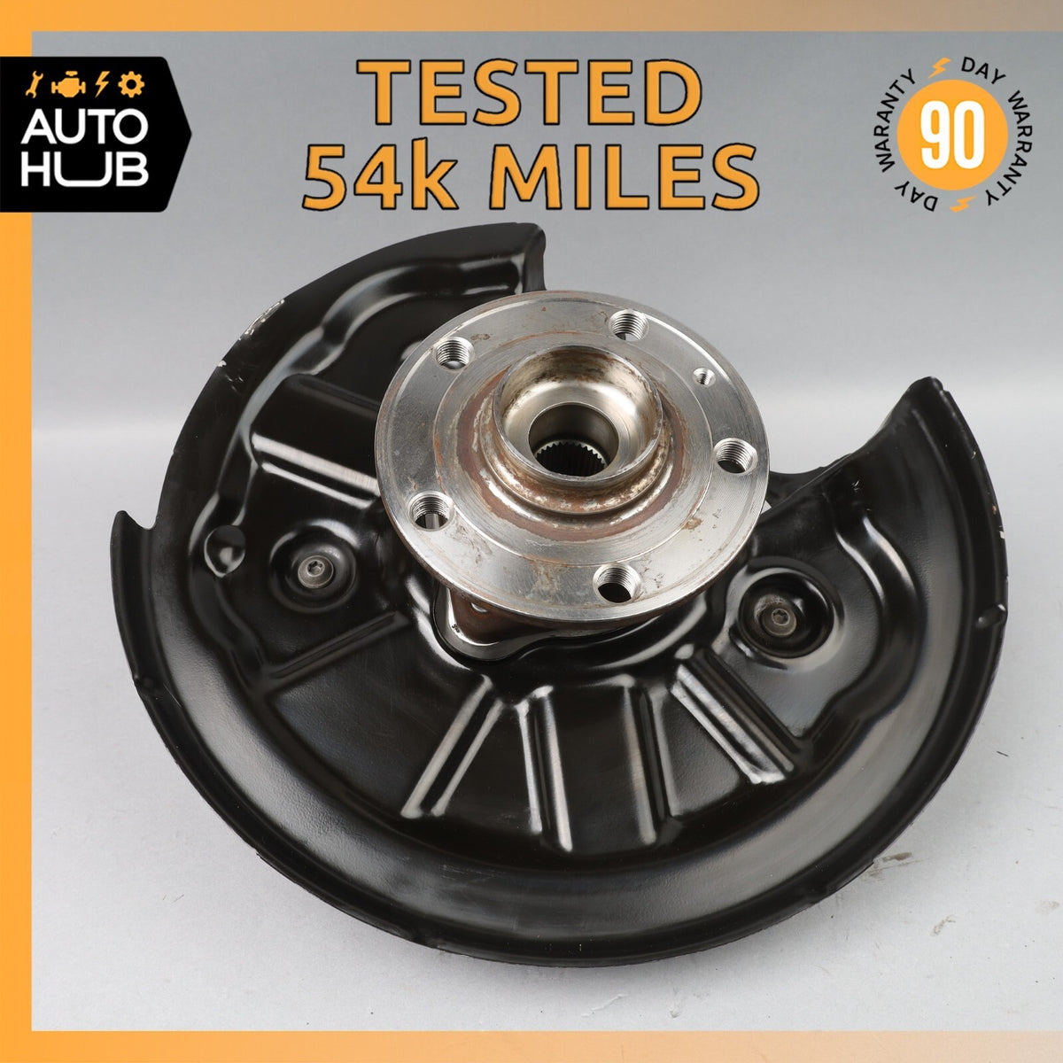 16-23 Audi TT Rear Left Driver Side Spindle Knuckle Hub OEM 54k - photo 1