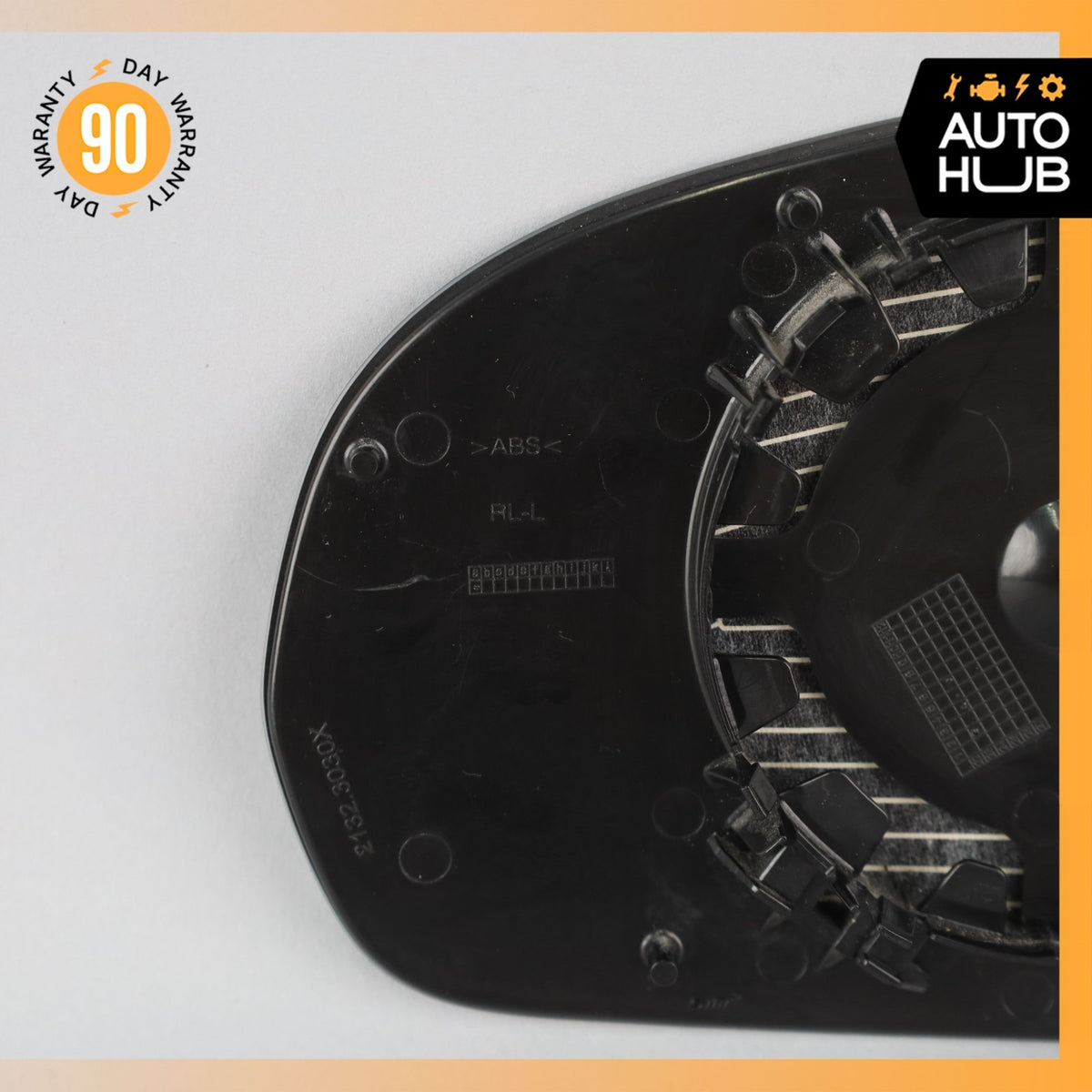 14-16 Mercedes W222 S550 S600 Right Side View Door Mirror Glass OEM - photo 5