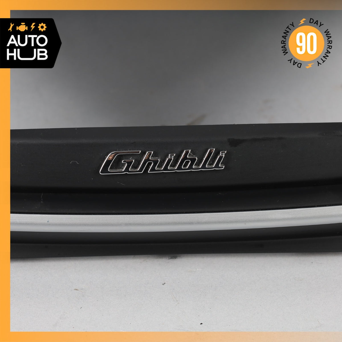 14-16 Maserati Ghibli Center Dash Air Vent Grille Screen Frame Trim Panel OEM - photo 5