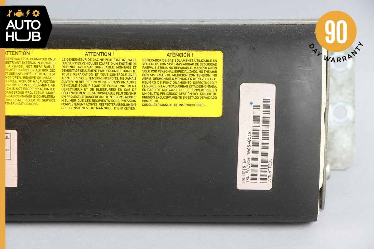 97-04 Mercedes R170 SLK230 E320 SLK320 Dashboard Right Side Airbag Air Bag OEM - photo 3