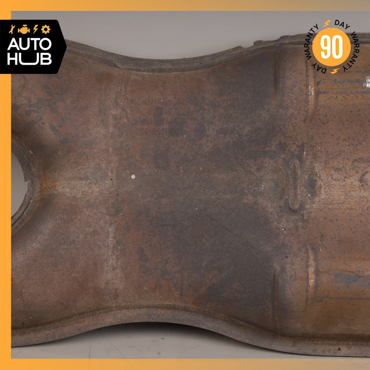 05-07 Maserati Quattroporte M139 Exhaust Mid Pipe Center Resonator Silencer 84k - photo 9