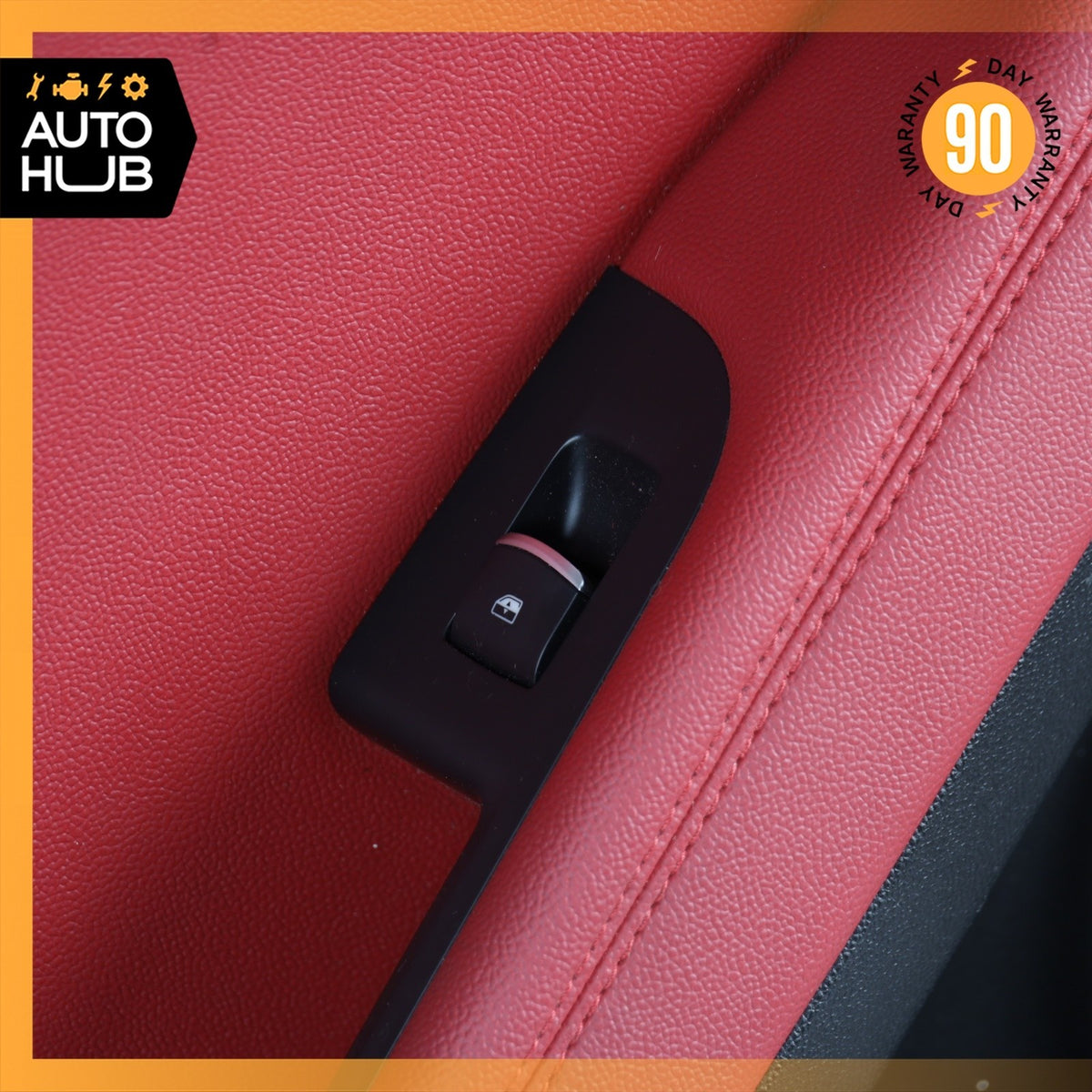 17-22 Alfa Romeo 949 Stelvio Rear Left Side Interior Door Panel Red OEM - photo 8