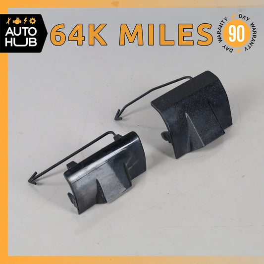 Mercedes W205 C63 AMG Sport Rocker Panel Side Skirt Front Left Jack Cover Set - photo 1