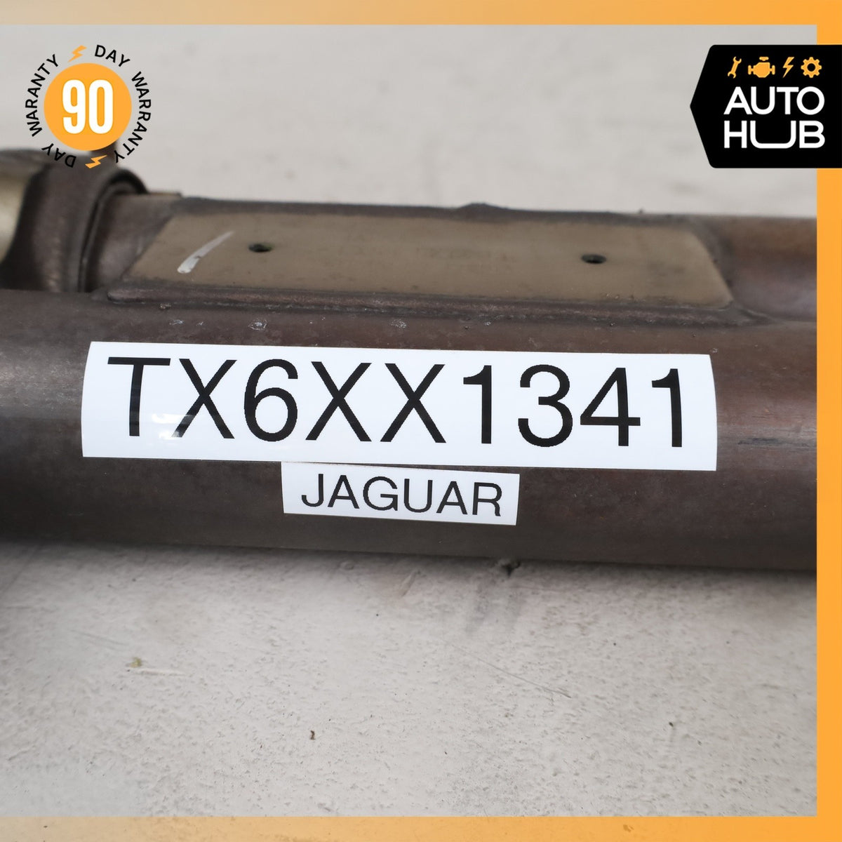 Jaguar X152 F-Type 5.0L V8 Rear Middle Center Exhaust Silencer Muffler Pipe OEM - photo 13